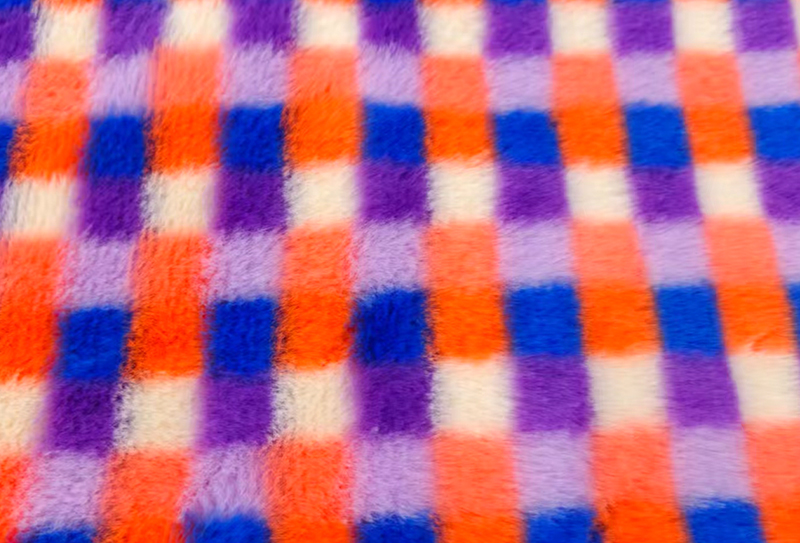 500mg 160cm Cló fionnaidh coinín ildaite fabraic plush 500mg 160cm Cló fionnaidh coinín ildaite fabraic plush
