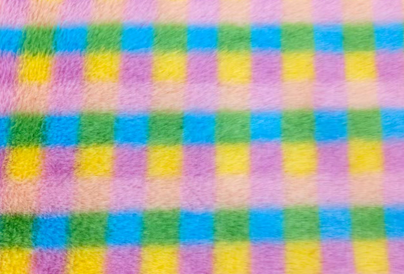 500mg 160cm Cló fionnaidh coinín ildaite fabraic plush 500mg 160cm Cló fionnaidh coinín ildaite fabraic plush