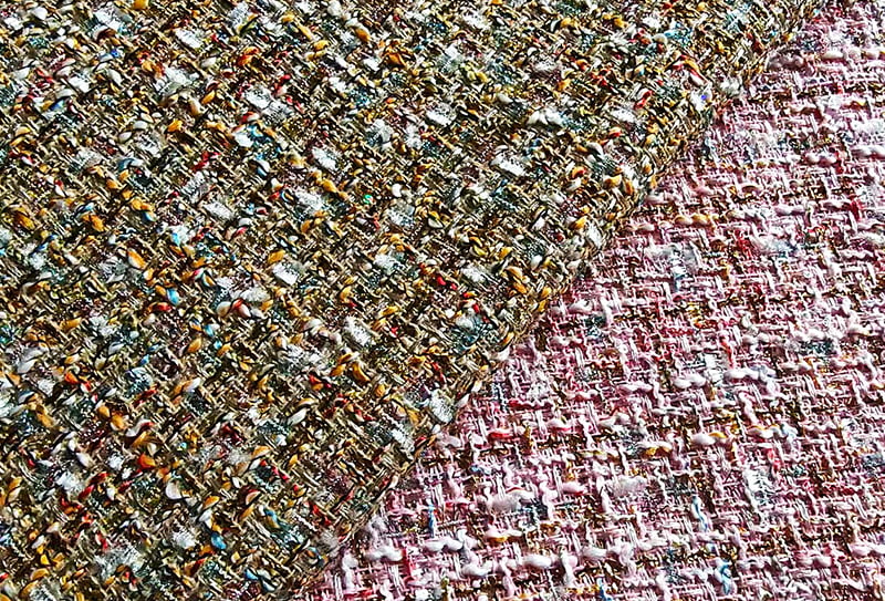 450mg 148cm Fabraic Tweed / fabraic spreagtha chanel oiriúnach do málaí láimhe / bróga 1722