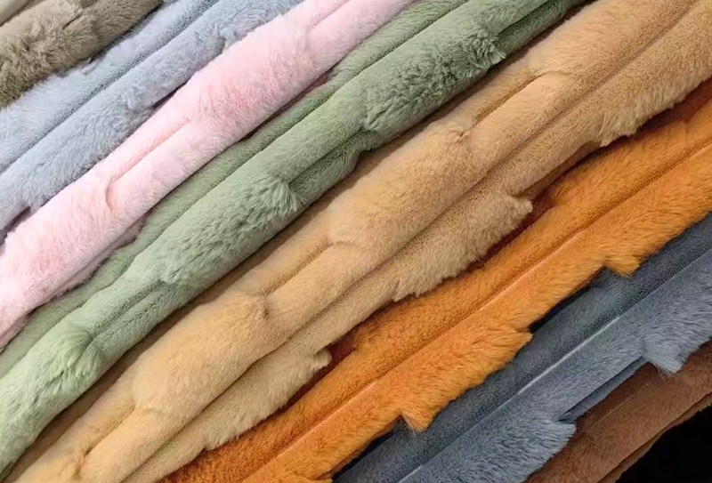 400gsm*190cm Fabraic plush 3D bambú Lucky
