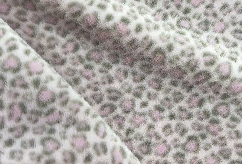 Leithead 160mm mionc Eorpach priontála liopard fabraic mionc faux Leithead 160mm mionc Eorpach priontála liopard fabraic mionc faux