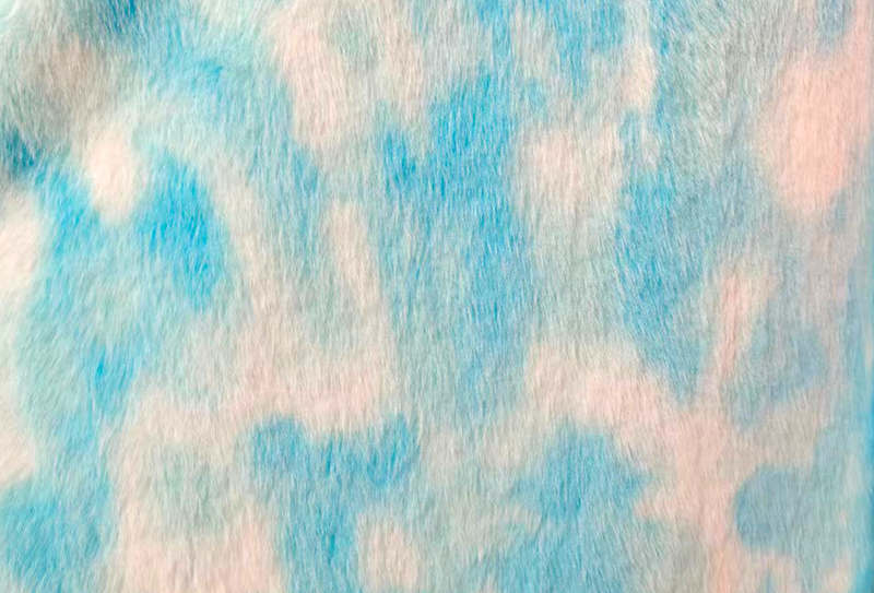 500GSM cló mionc Eorpach fabraic mionc bréige dhaite dhathach 500GSM cló mionc Eorpach fabraic mionc bréige dhaite dhathach